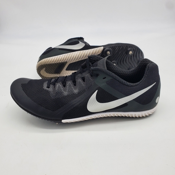 Nike Shoes Men 11 Zoom Rival Multi Black Metallic Running Track Filed DC8749-001 - Picture 8 of 9